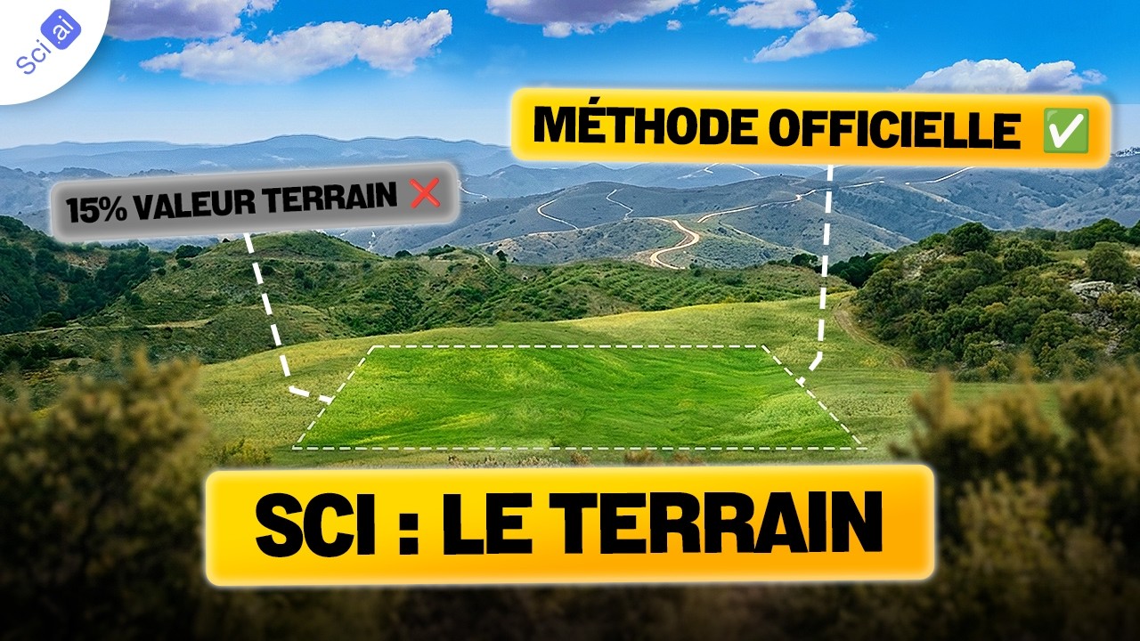 SCI à l’IS : Comment calculer la valeur réelle de votre TERRAIN