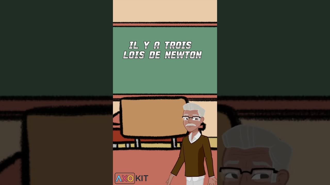 Les Lois De Newton expliquées par axokit
