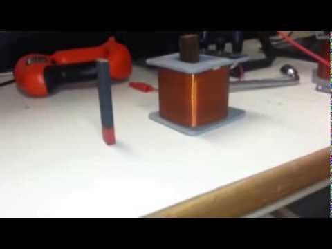 Fonctionnement d'un électroaimant