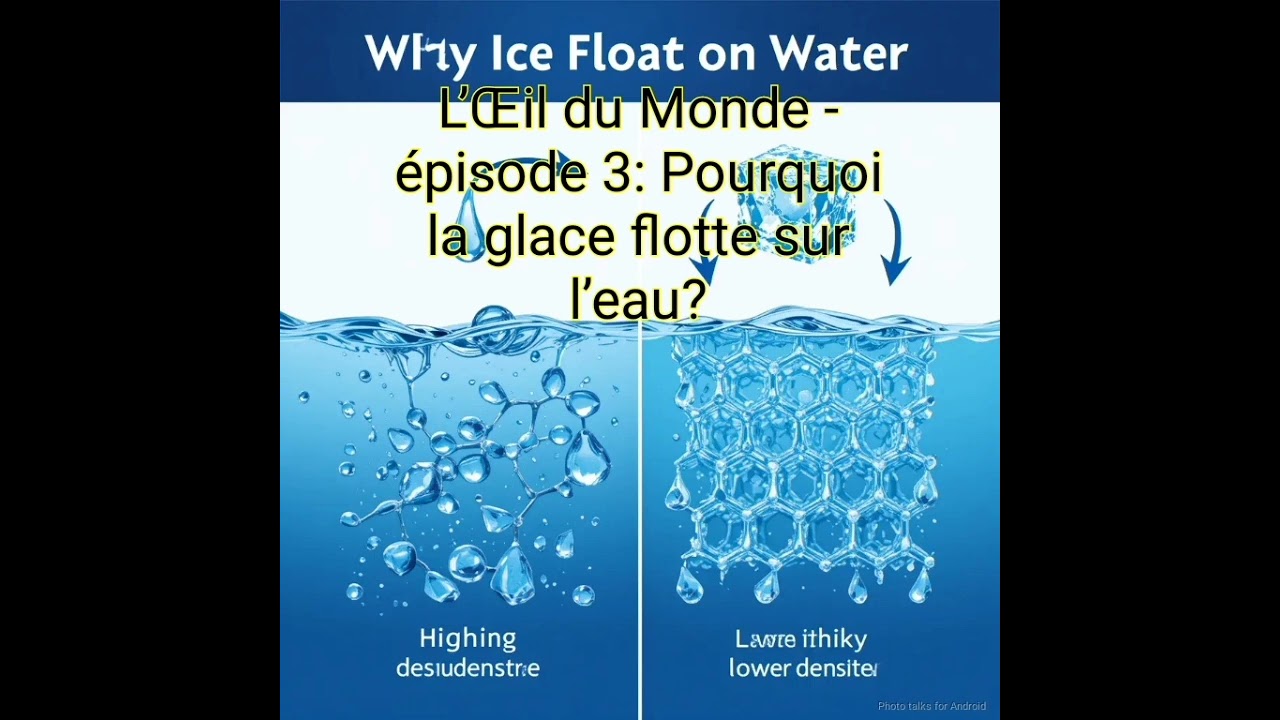 L’Œil du Monde — Épisode 3 : "Pourquoi la glace flotte sur l’eau ?"