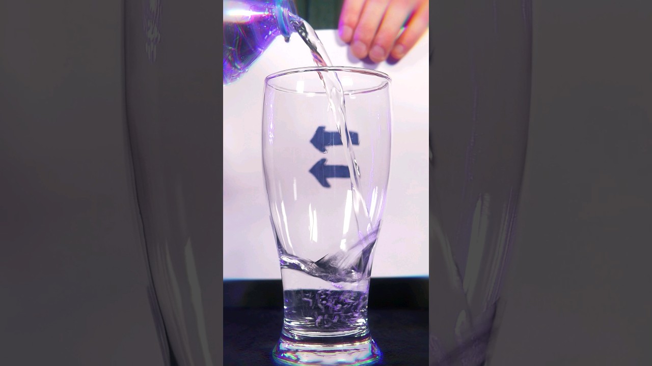 Une expérience SPECTACULAIRE ! #experience #facile #science #visuel #eau #education #apprendre