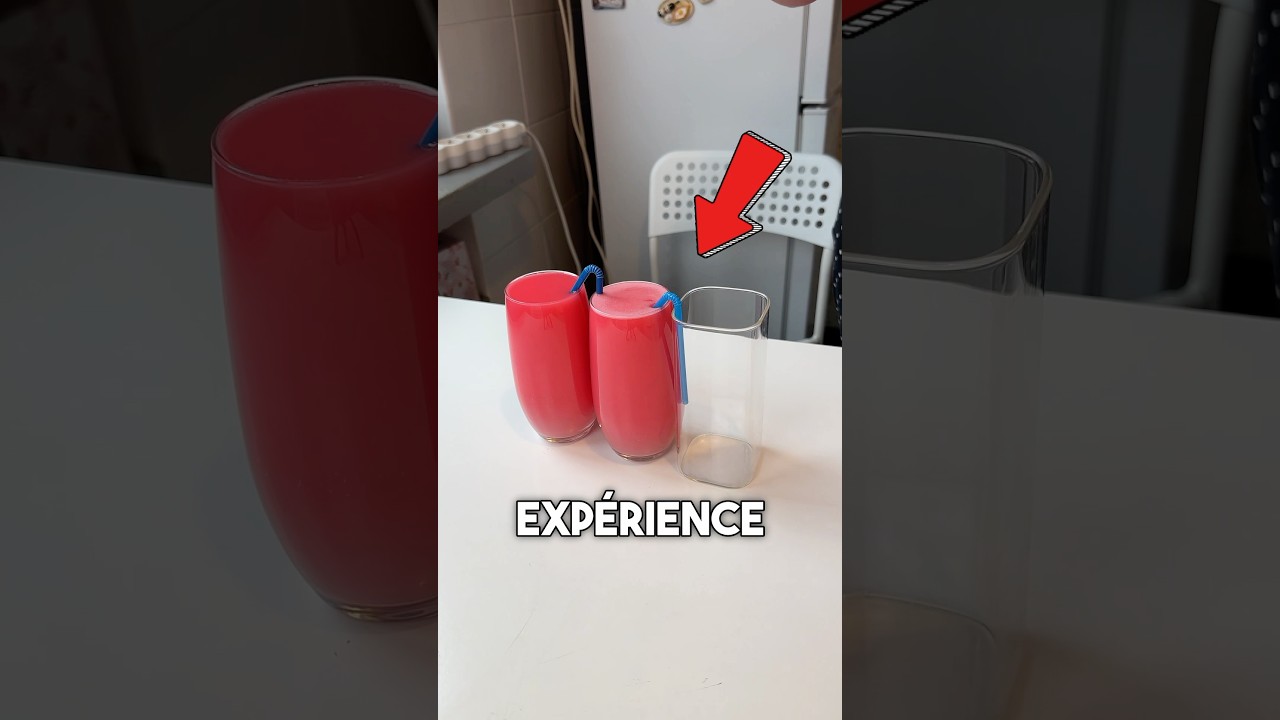 L'expérience de la paille et des liquides : la puissance de la chimie