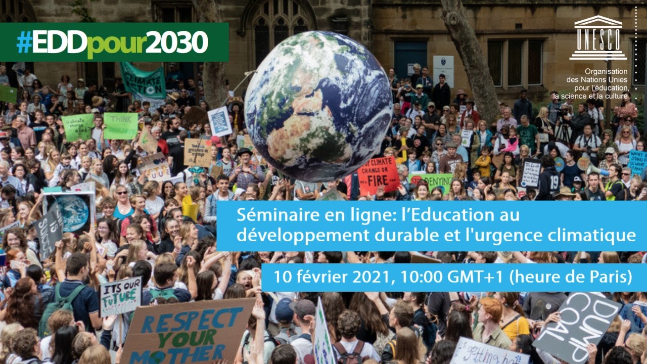 Éducation au développement durable & l'urgence climatique:fléchir la courbe du changement climatique