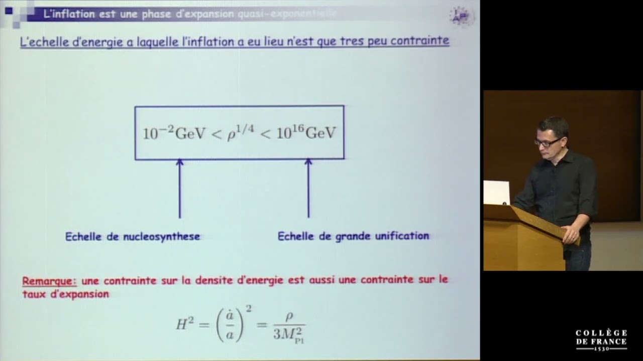 Énergie noire et modèles d'univers (14) - Françoise Combes (2016-2017)