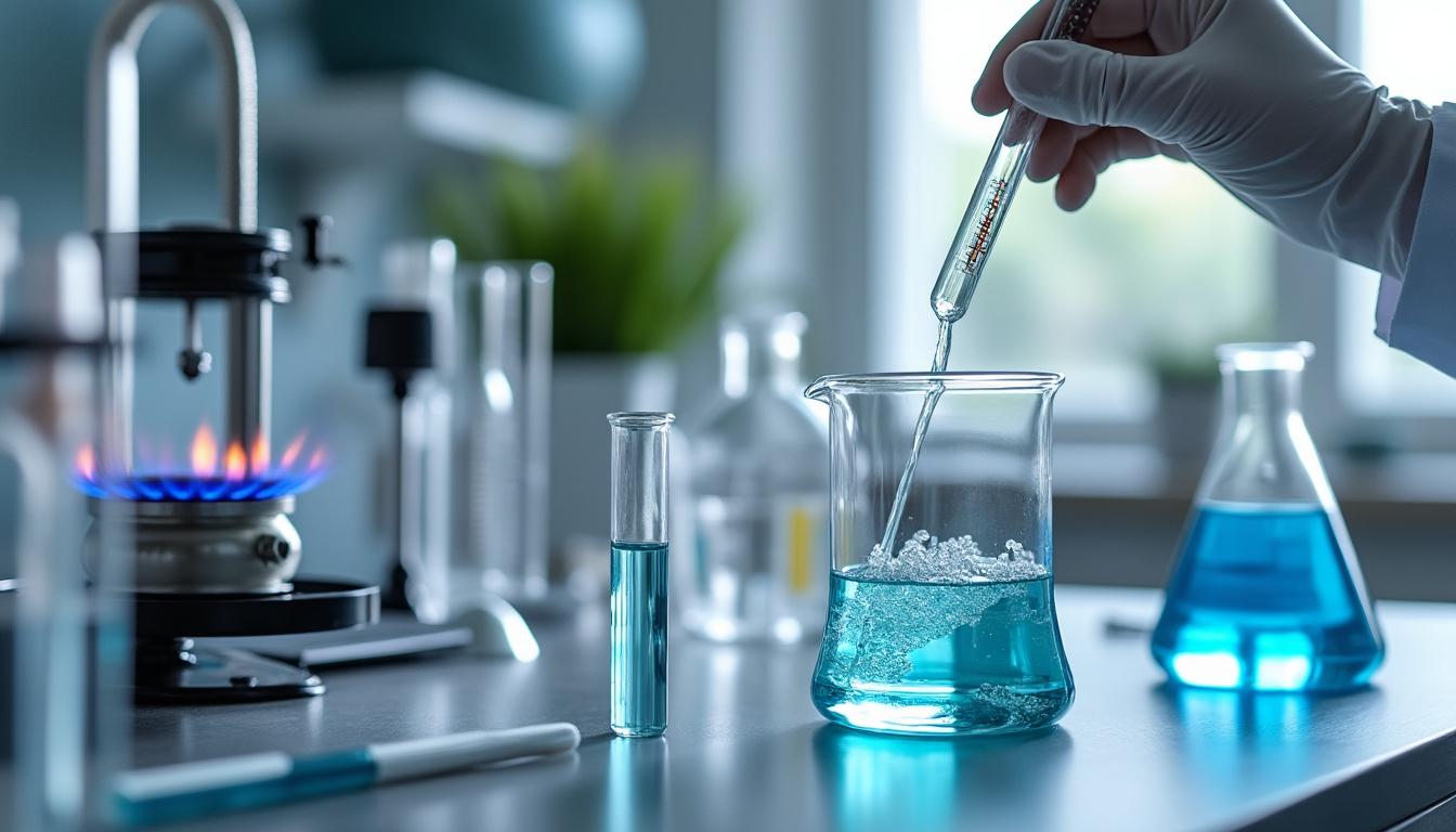 découvrez comment fonctionne une réaction chimique en comprenant chaque étape du processus de manière claire et détaillée.