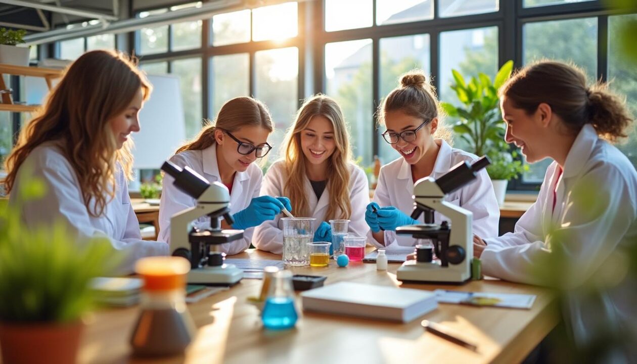 en vendée, une association dynamique encourage les jeunes filles à s'engager dans les carrières scientifiques, favorisant l'égalité et la passion pour les sciences dès le plus jeune âge.