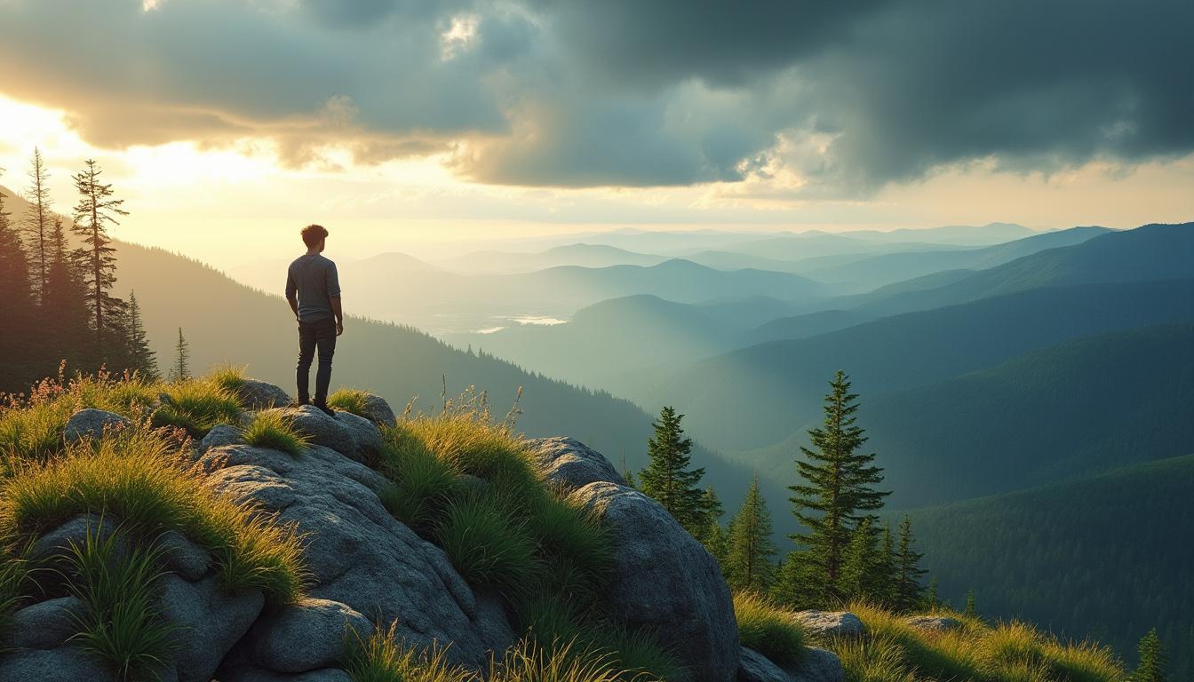 découvrez comment la science prouve que surmonter les épreuves de la vie mène à un bonheur authentique, illustré dans 'après la tempête vient la clarté'.
