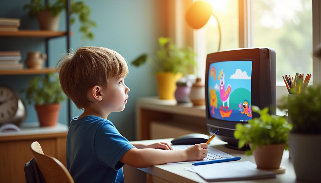 découvrez comment les dessins animés peuvent influencer la concentration des enfants et quelles précautions prendre pour un visionnage équilibré.